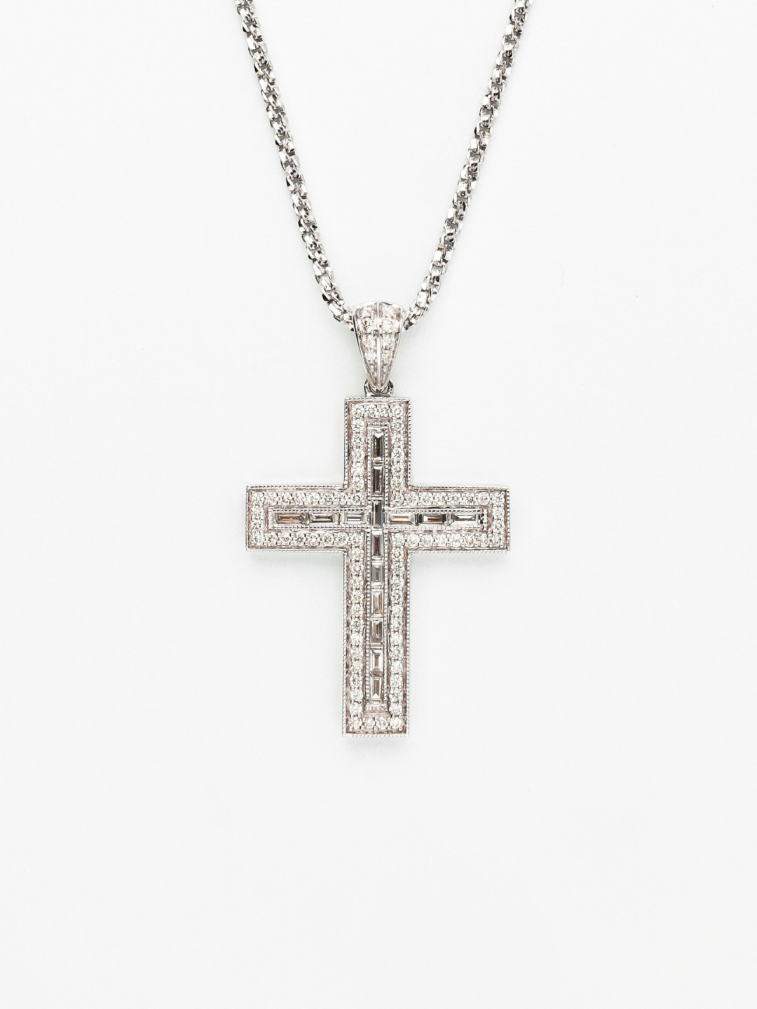 K18・バケットダイヤクロスペンダントトップ – ex'position K18・バケットダイヤクロスペンダントトップ – ex'position