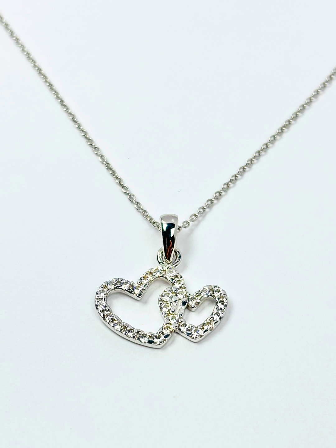 シルバー・ダブルハートペンダント – ex'position シルバー・ダブルハートペンダント – ex'position