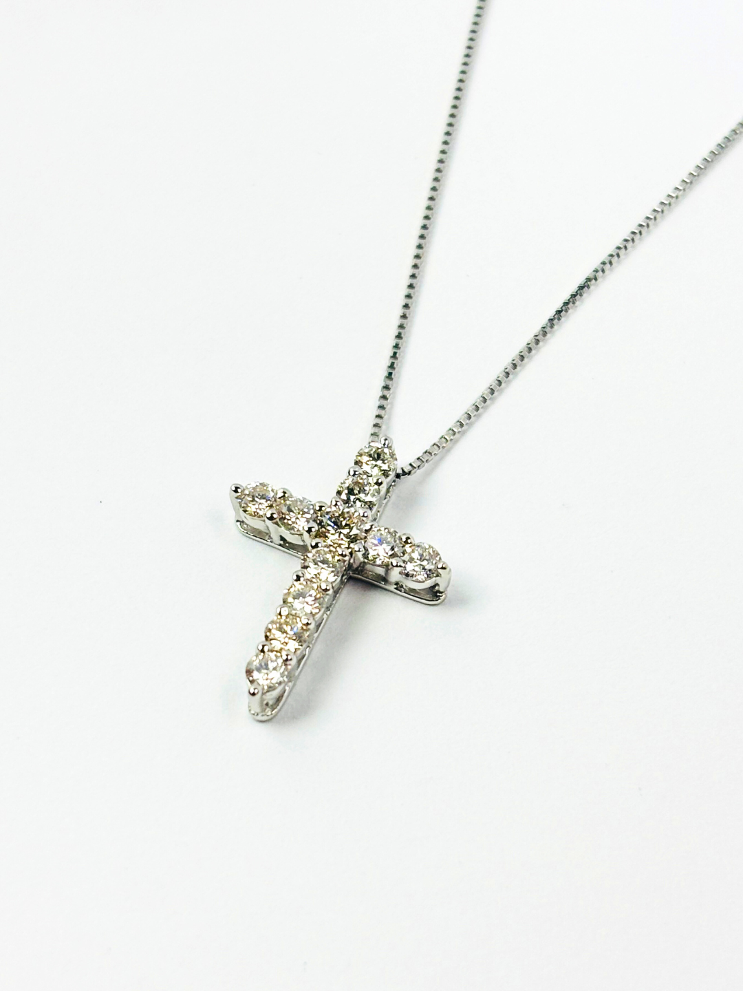 PT・K18ygダイヤクロスペンダント – ex'position PT・K18ygダイヤクロスペンダント – ex'position