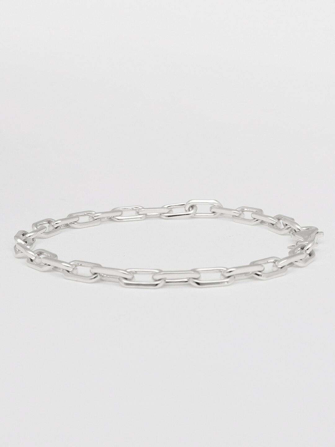 シルバー・ミラーノチェーン ブレスレット – ex'position