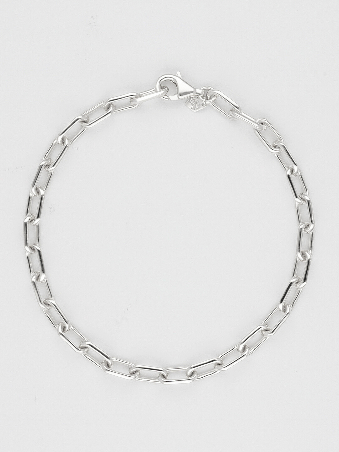 シルバー・ミラーノチェーン ブレスレット – ex'position