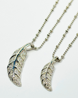 シルバー・フェザーペンダント