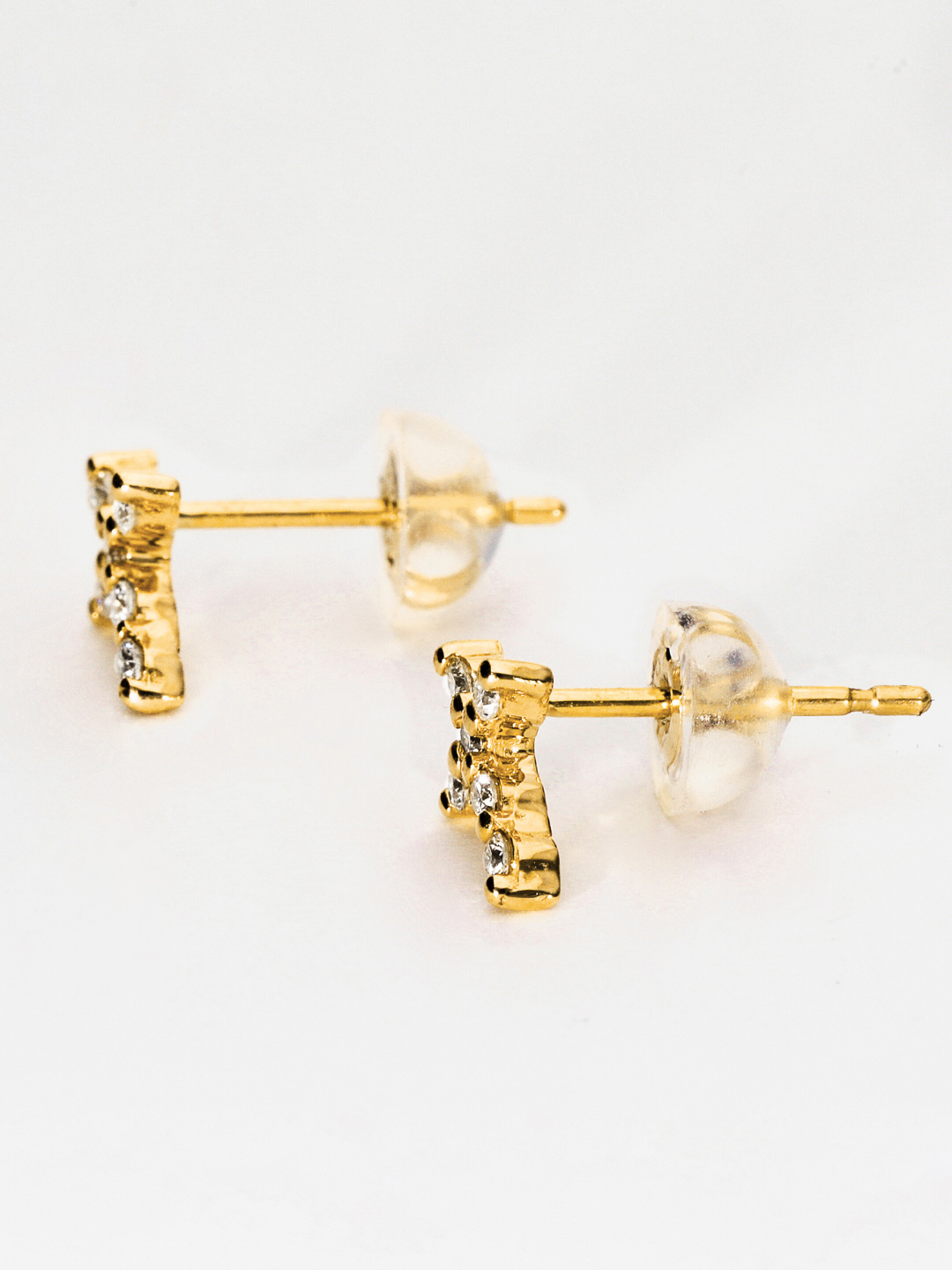 K18・プチクロスピアス/片耳 – ex'position