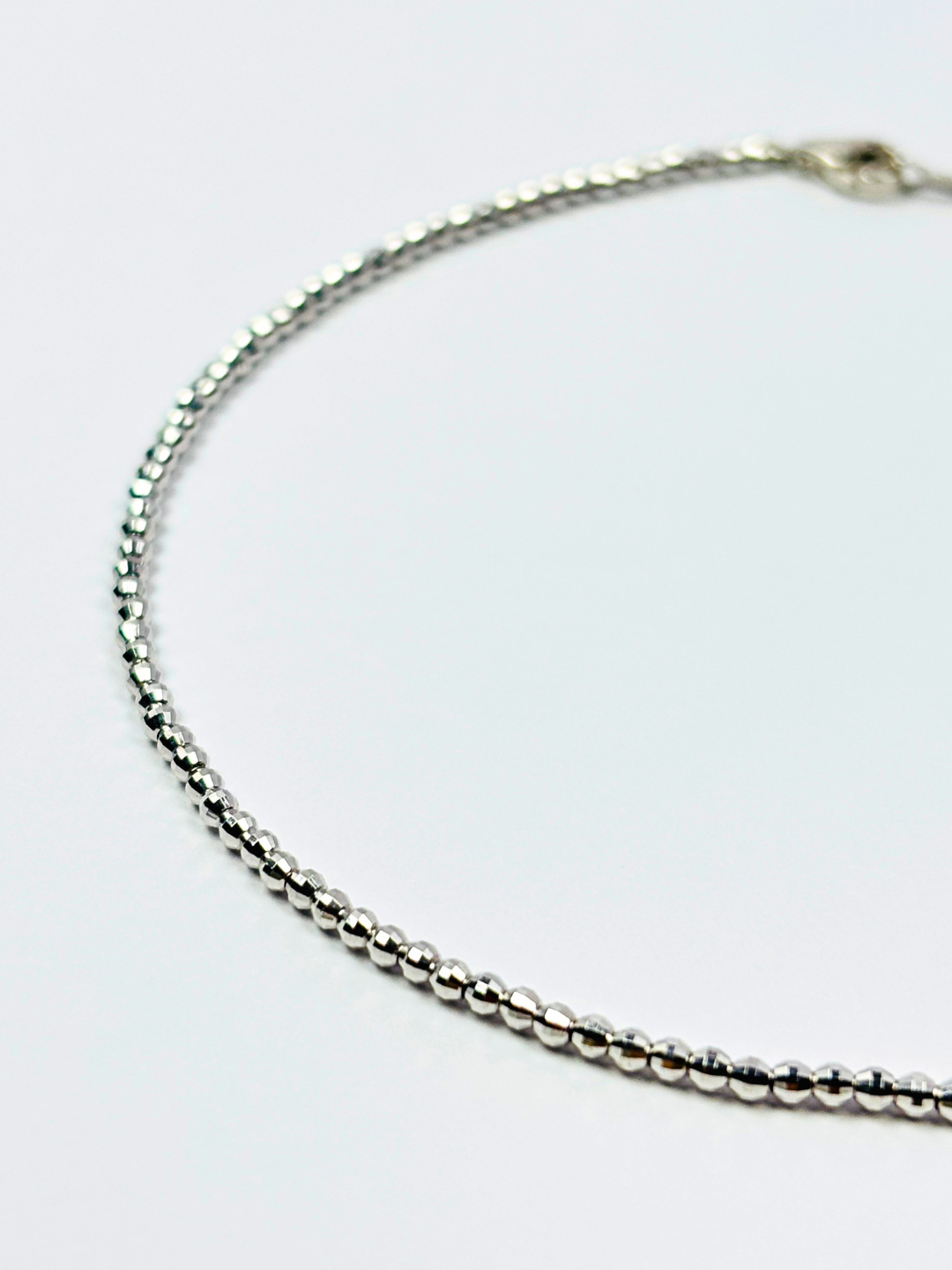 k18WG アンクレット K18wg・ミラーボールアンクレット/24㎝ – ex'position