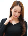 K18・ベネVカットネックレスチェーン