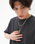 シルバー・ミラーノネックレス