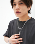 シルバー・ミラーノチェーン ネックレス