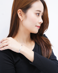 K18・ベネVカットネックレスチェーン