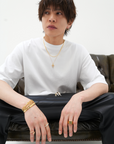 シルバー・ミラーノネックレス