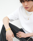 K18・ベネVカットネックレスチェーン