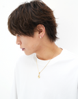 K18・ベネVカットネックレスチェーン