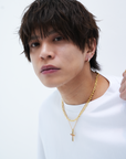 シルバー・ミラーノネックレス