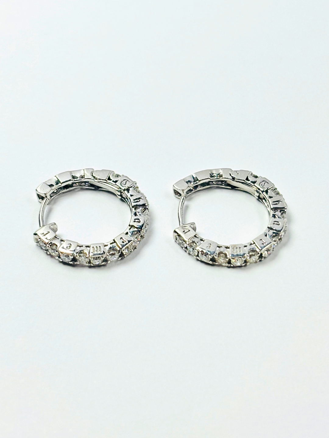 K18・チャーマーフープピアス/片耳