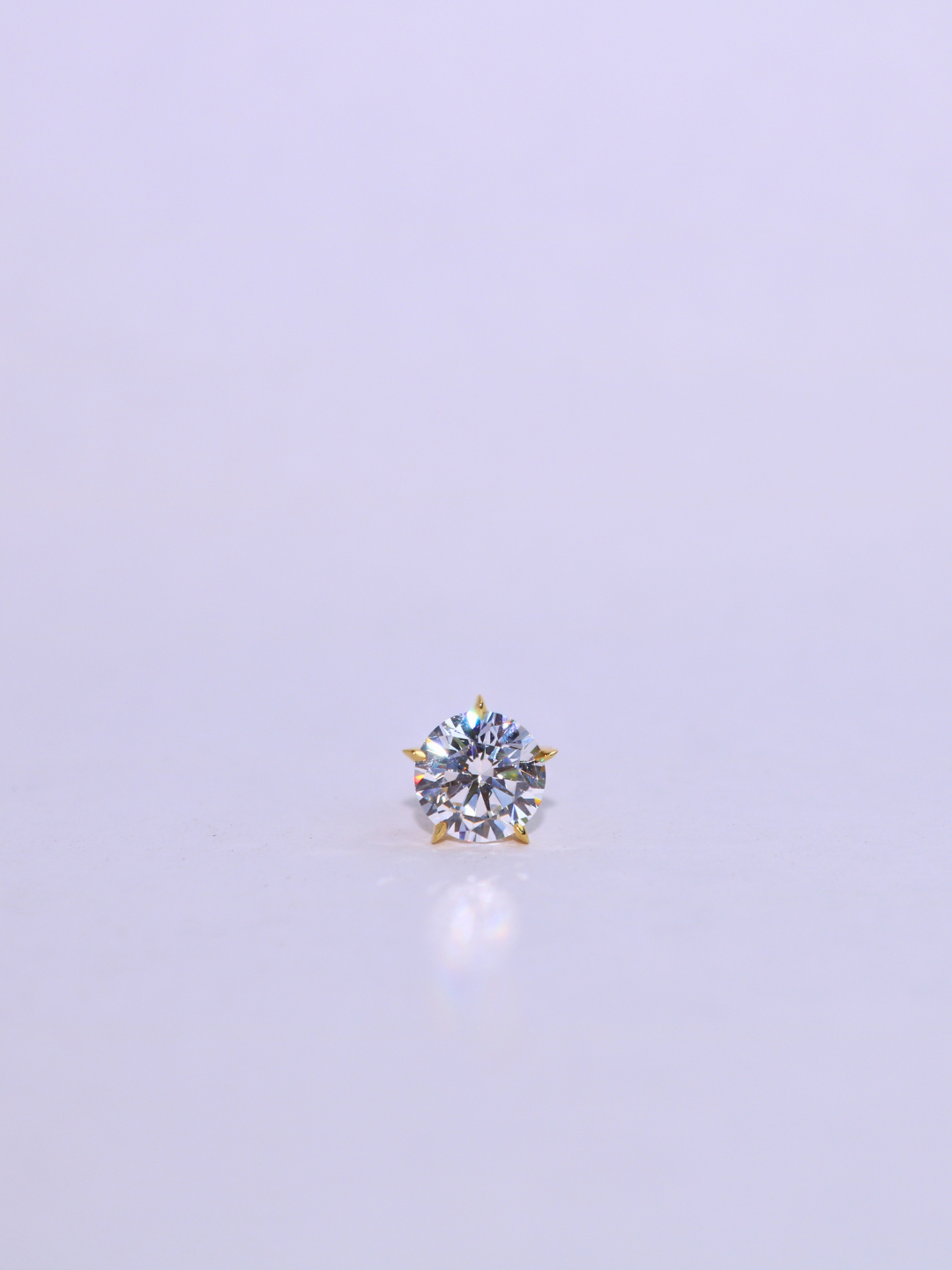 シルバー・スターピアス（両耳セット）
