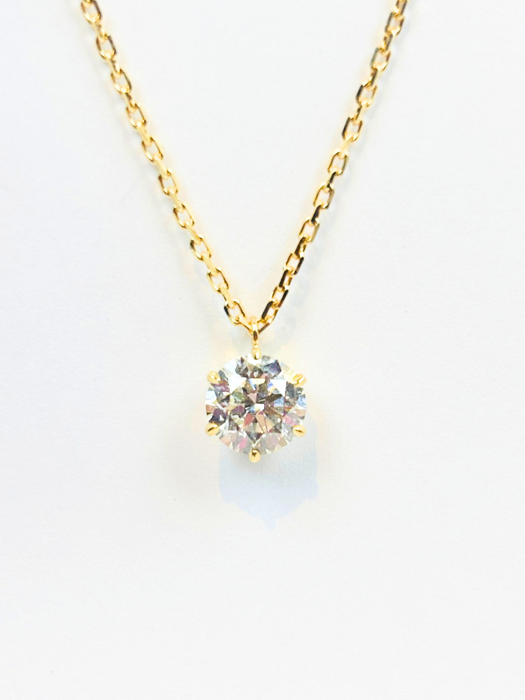 芸能人御用達【定価12万円】ex'position K18 ダイヤネックレス L 芸能人御用達【定価12万円】ex'position K18 ダイヤネックレス L