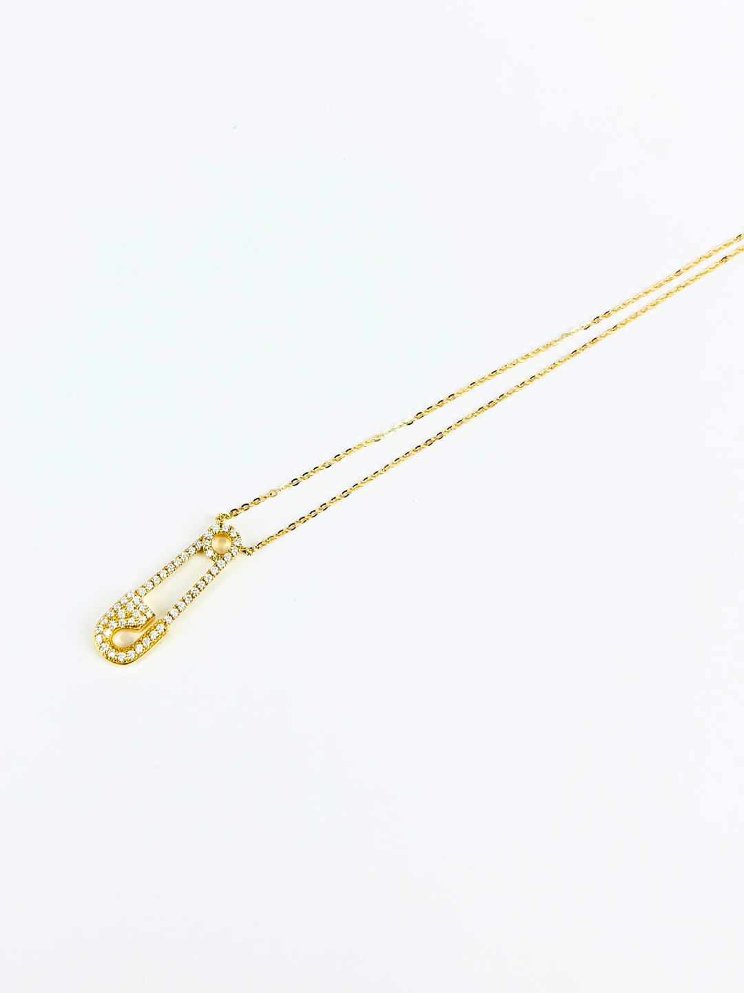 K18・ダイヤピンペンダント