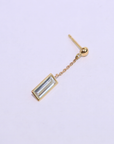 PURE EDGE バケットLGDピアス（チェーンタイプ）