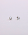 K18/Pt900・プチLGDピアス / 1ペア
