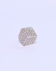 K18・ダイヤダイスピアス/片耳
