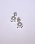 K14・アコヤ一粒パールピアス