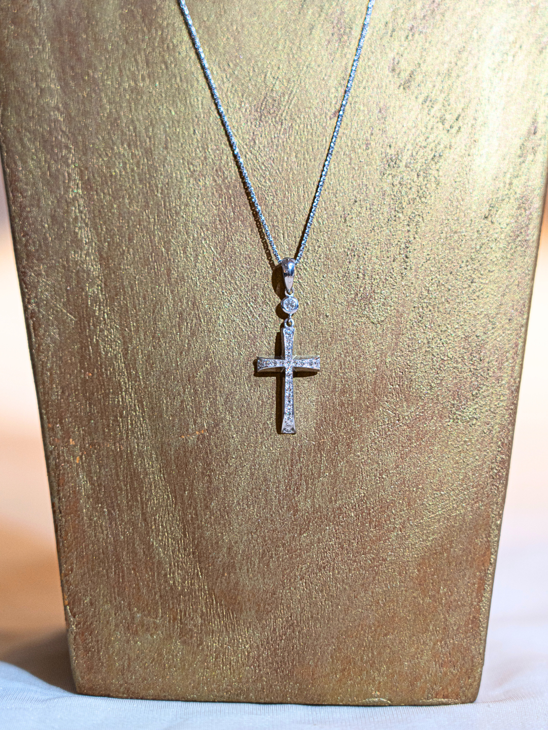 K18・立体ダイヤクロスペンダントトップ – ex'position K18・立体ダイヤクロスペンダントトップ – ex'position