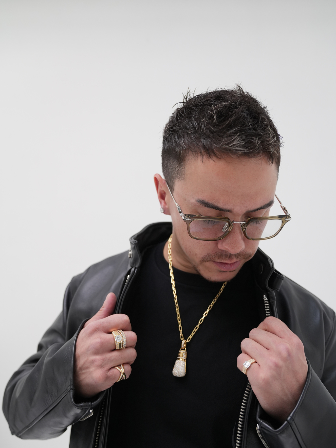 シルバー・グローブペンダントトップ