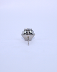 Pt900LGD1粒ピアス/2ct/片耳