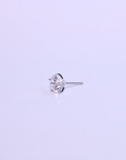 シルバー・スターピアス（両耳セット）
