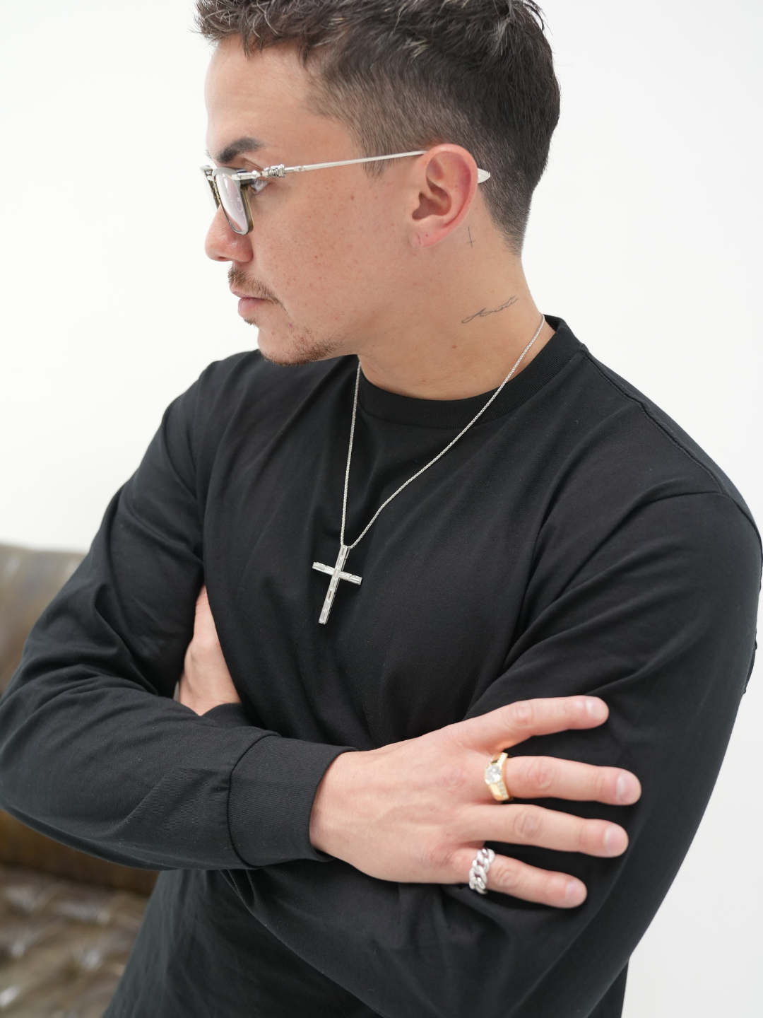 K18・ LGDグランデクロスペンダントTOP