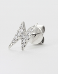 K18・イナズマダイヤピアス/片耳