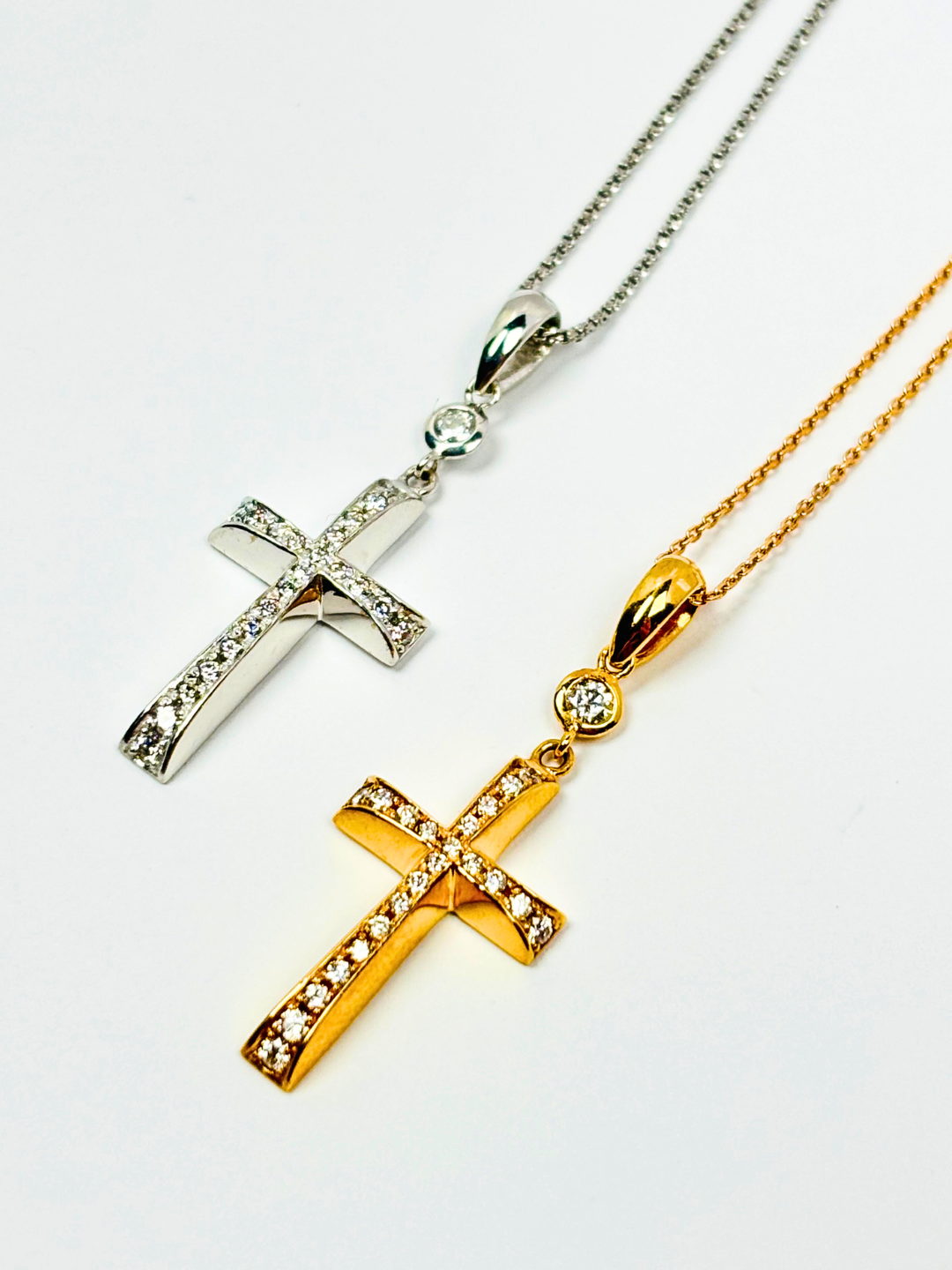 夜出品し直し！K18WG ダイヤ0.25眩しいペンダントトップ 夜出品し直し！K18WG ダイヤ0.25眩しいペンダントトップ