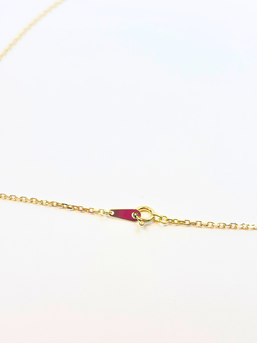 K18・ラボグロウンダイヤモンドペンダント