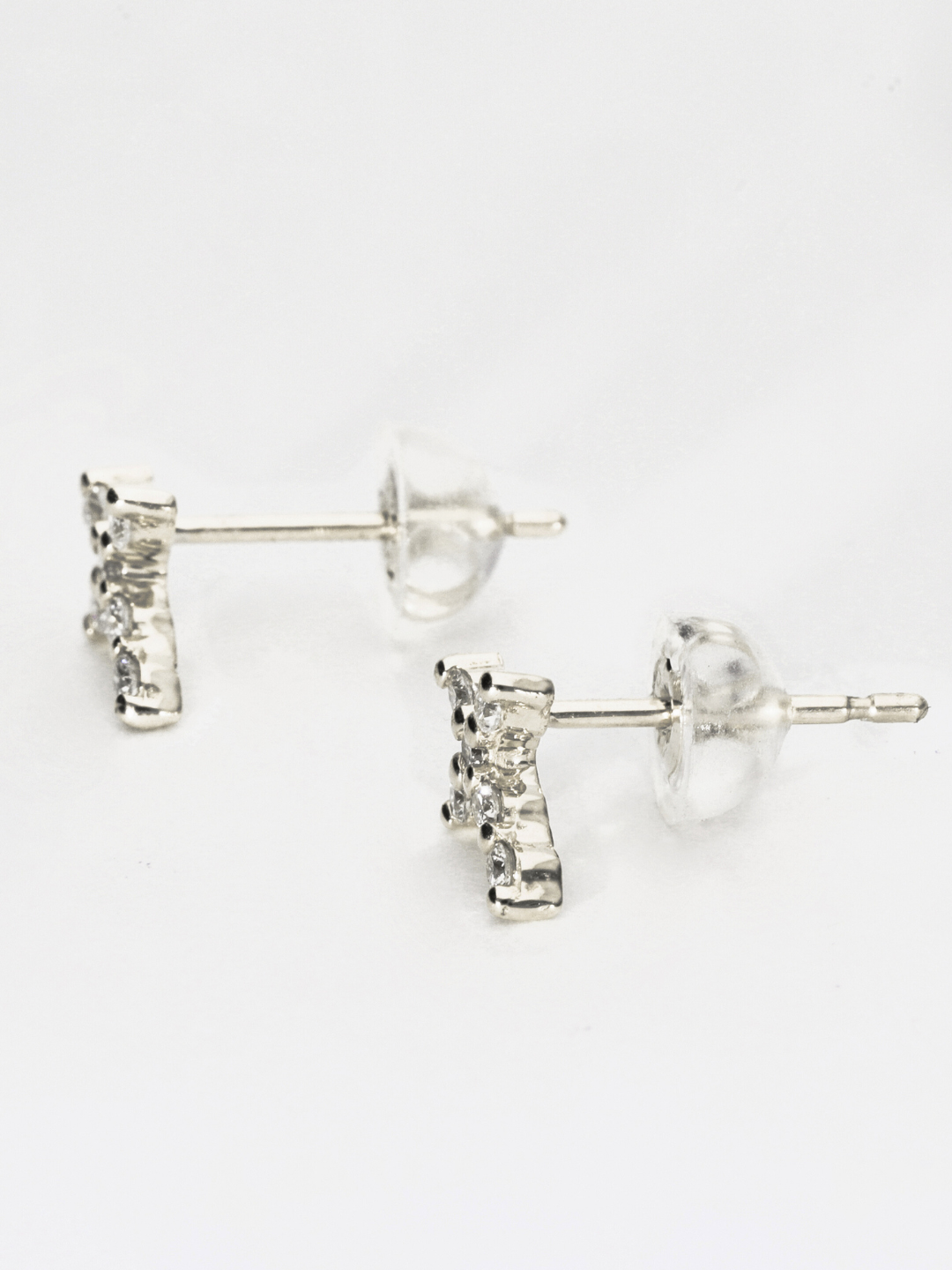 K18・プチクロスピアス/片耳