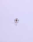 シルバー・スターピアス（両耳セット）