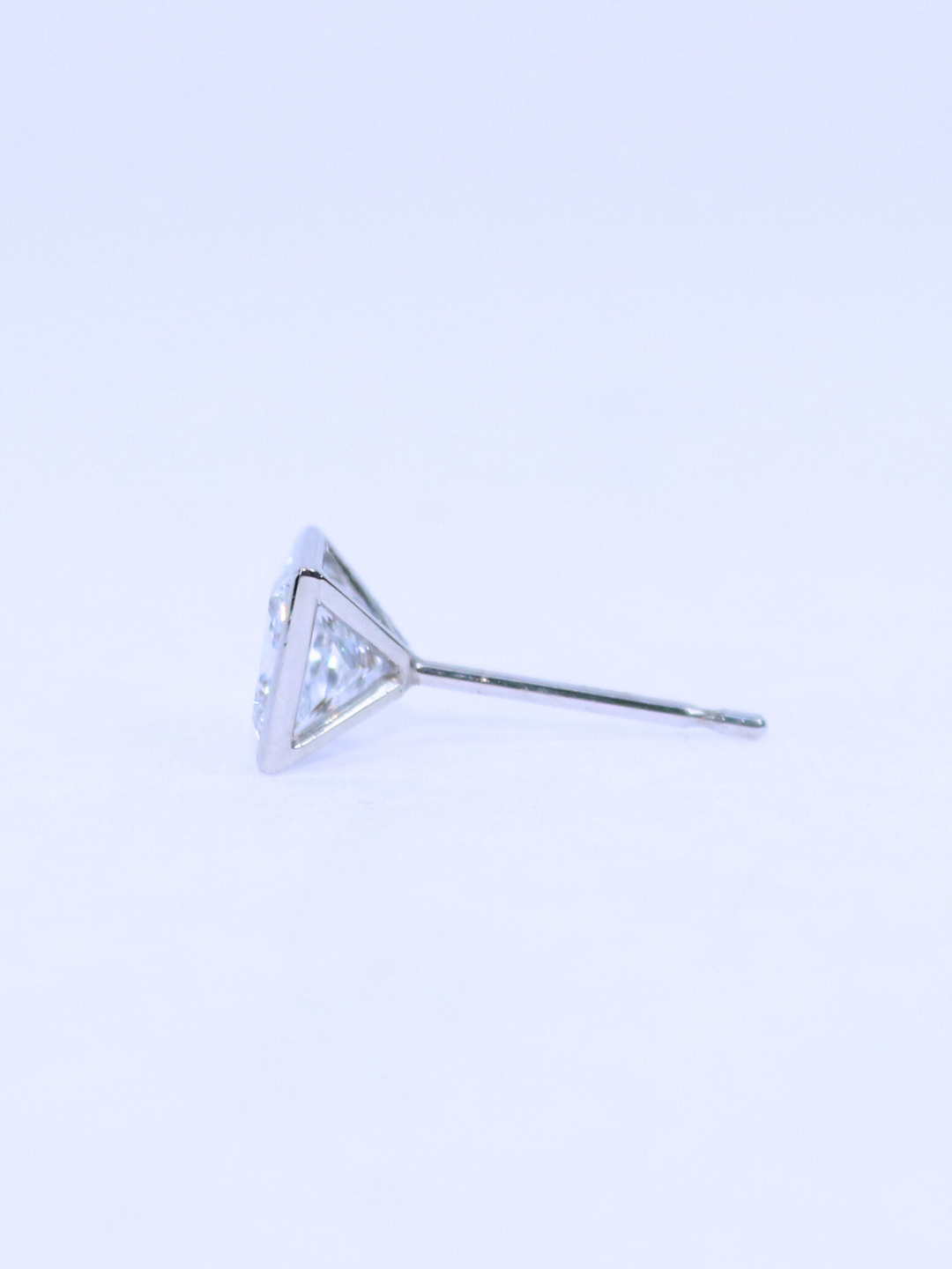 K18/Pt900 ・LGD PURE EDGE スクエアピアス/片耳 – ex'position K18/Pt900 ・LGD PURE EDGE スクエアピアス/片耳 – ex'position