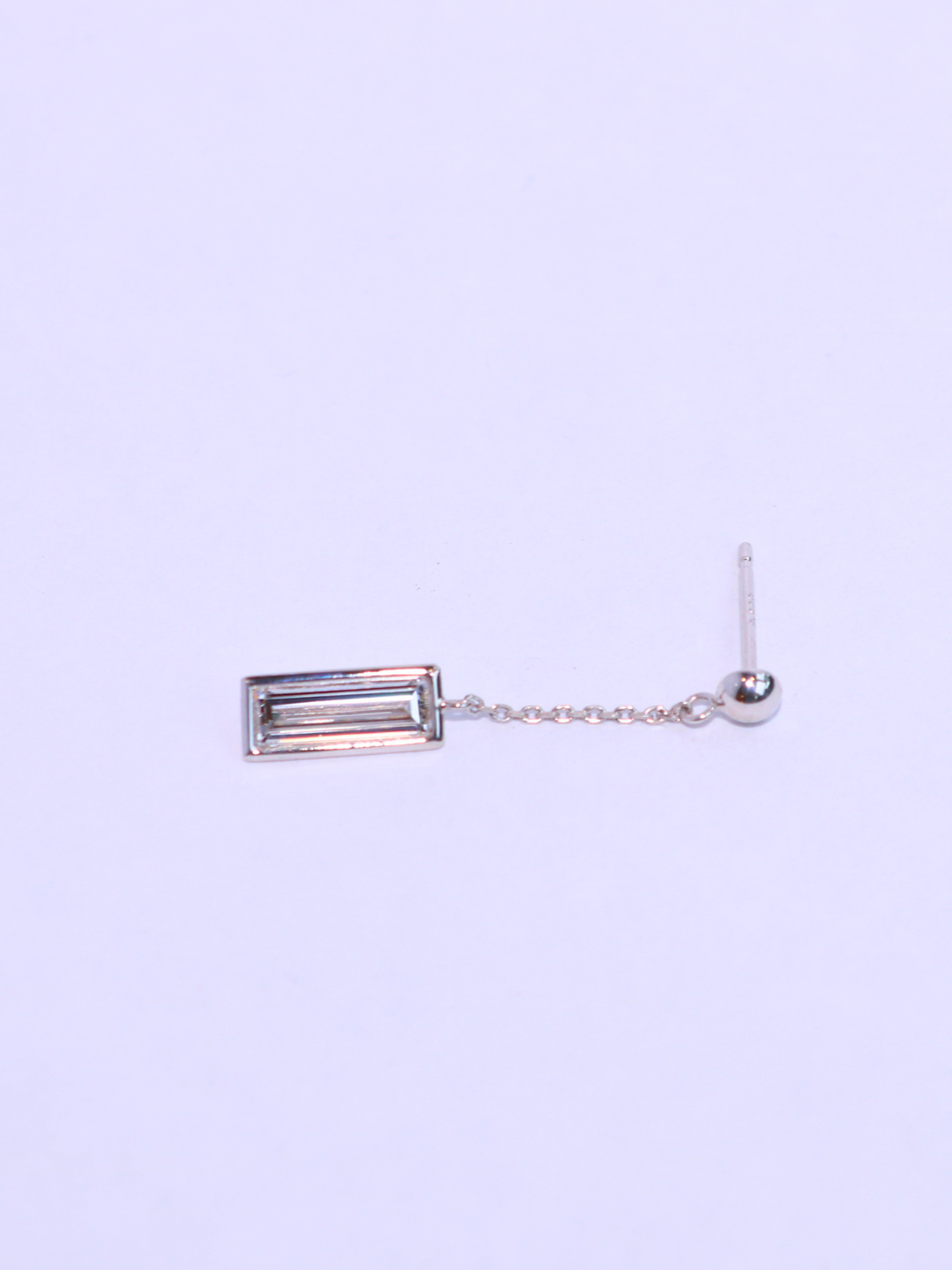 PURE EDGE バケットLGDピアス（チェーンタイプ）