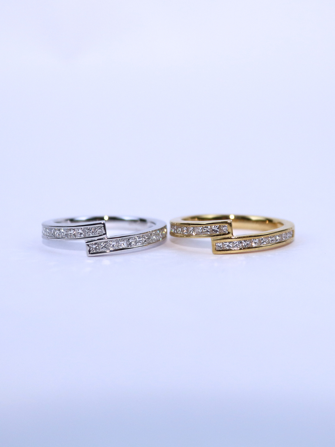 K18・デュアルラインリング