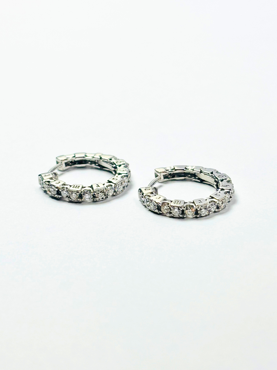 K18・チャーマーフープピアス/片耳