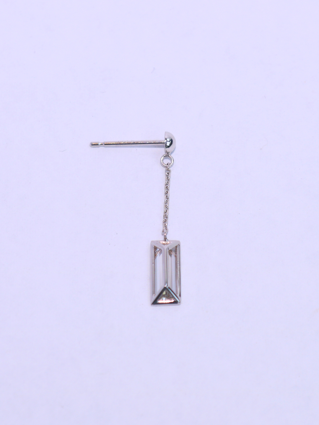 PURE EDGE バケットLGDピアス（チェーンタイプ）