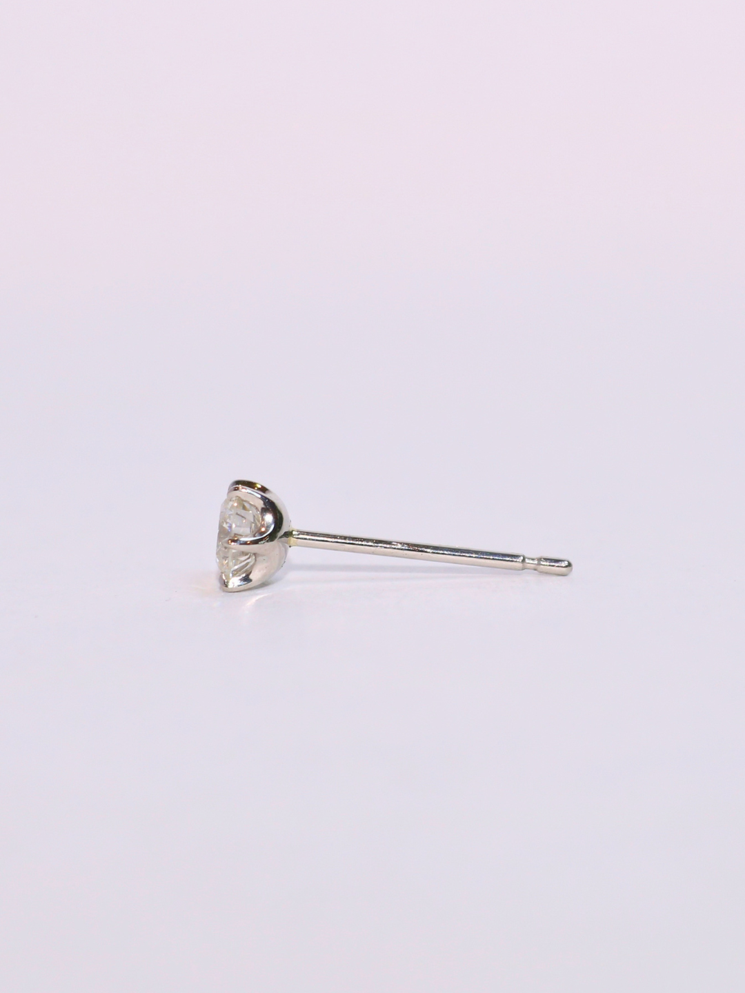 K18/Pt900・プチLGDピアス / 1ペア