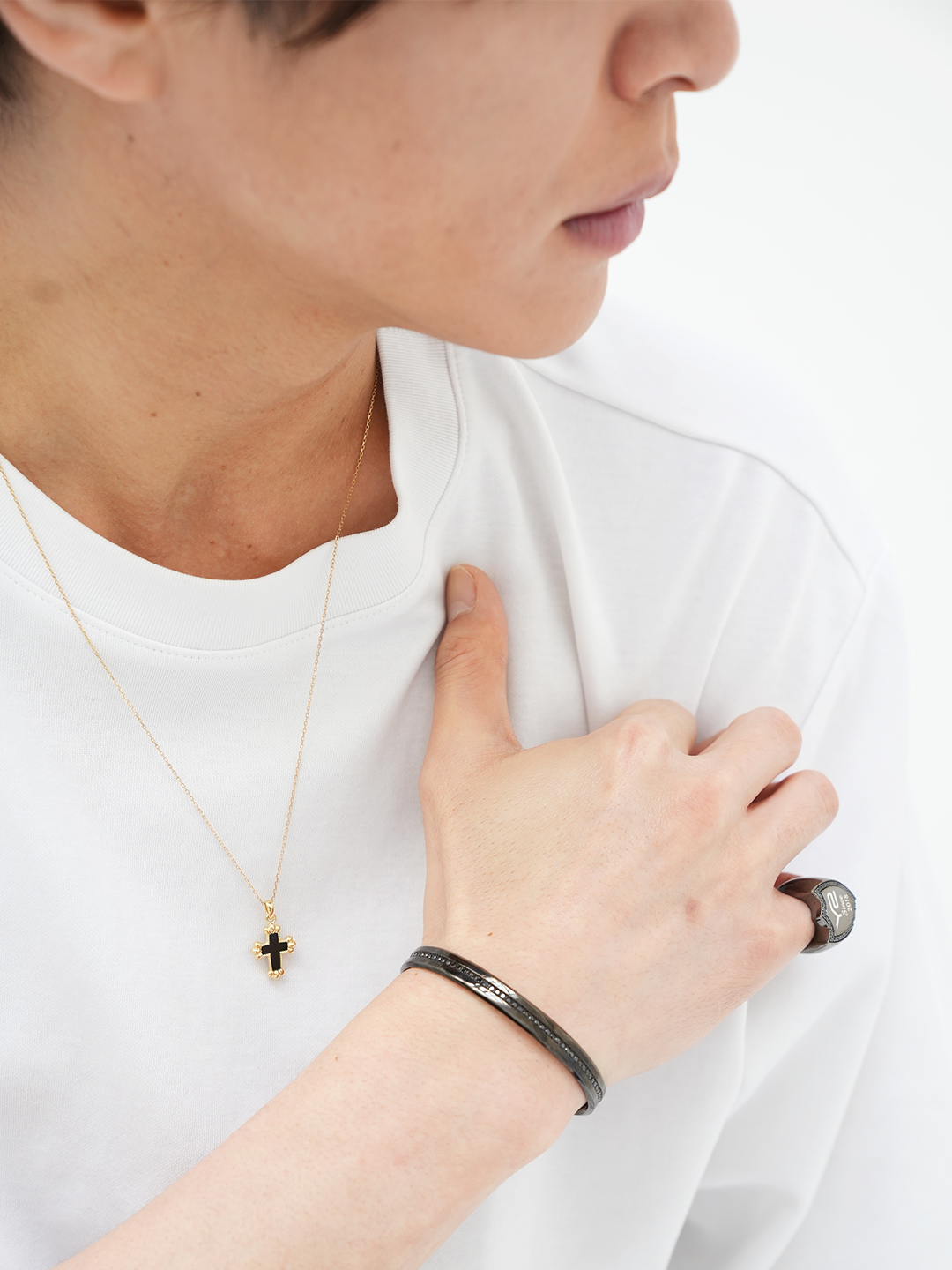 K18 オニキス 翡翠 ラピスラズリ タイガーアイ ネックレス K18 K18 オニキス 翡翠 ラピスラズリ タイガーアイ ネックレス K18