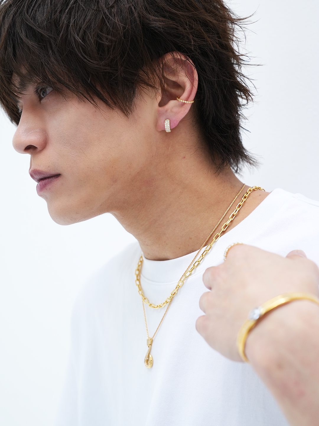 K18・つりばりペンダントトップ