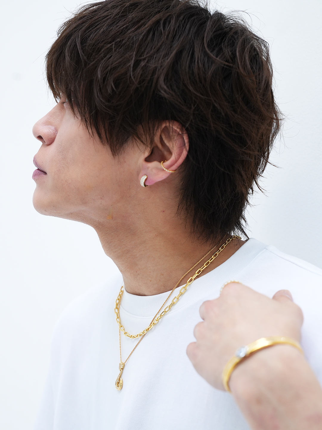K18・つりばりペンダントトップ