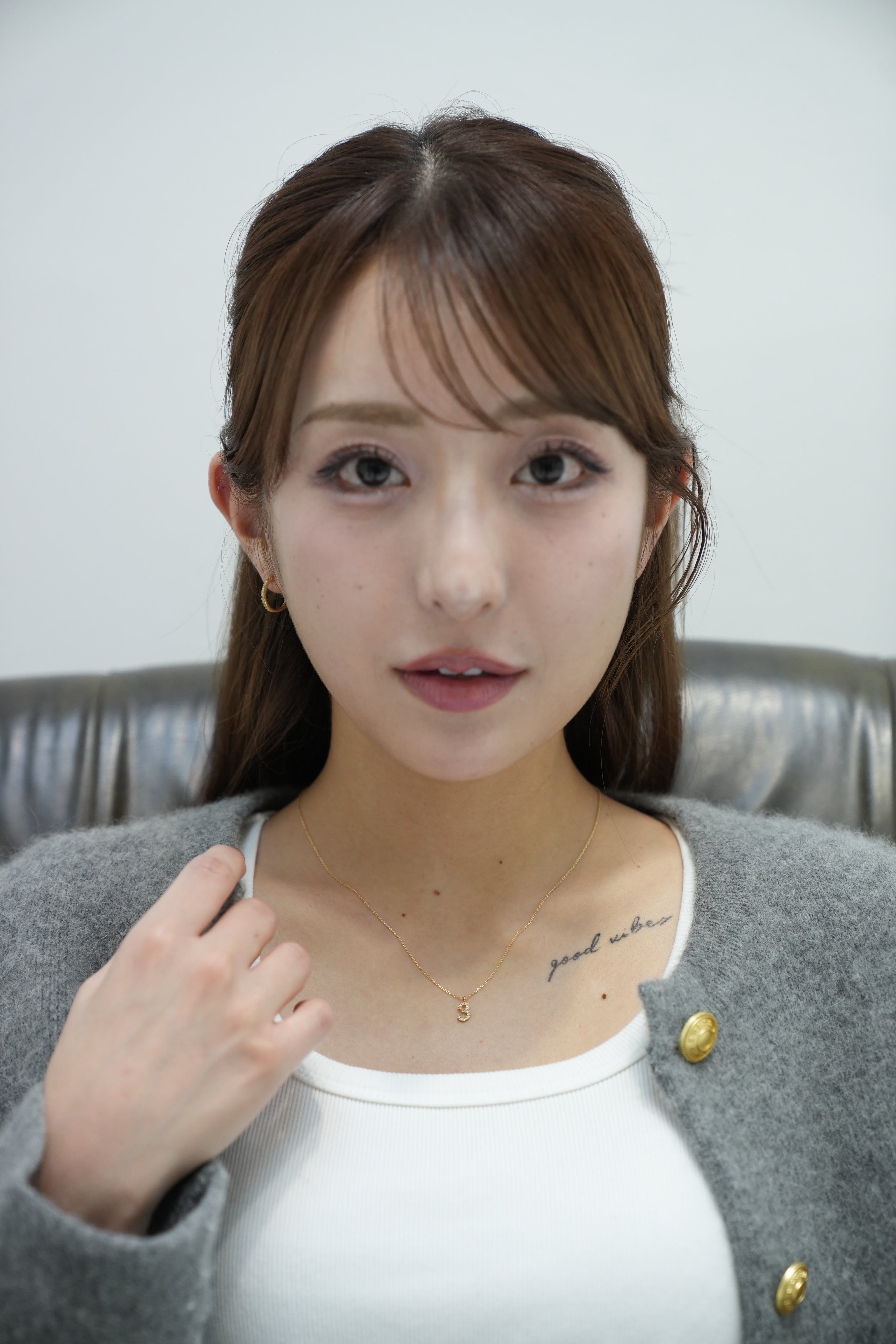 K18・ダイヤモンドナンバーペンダント